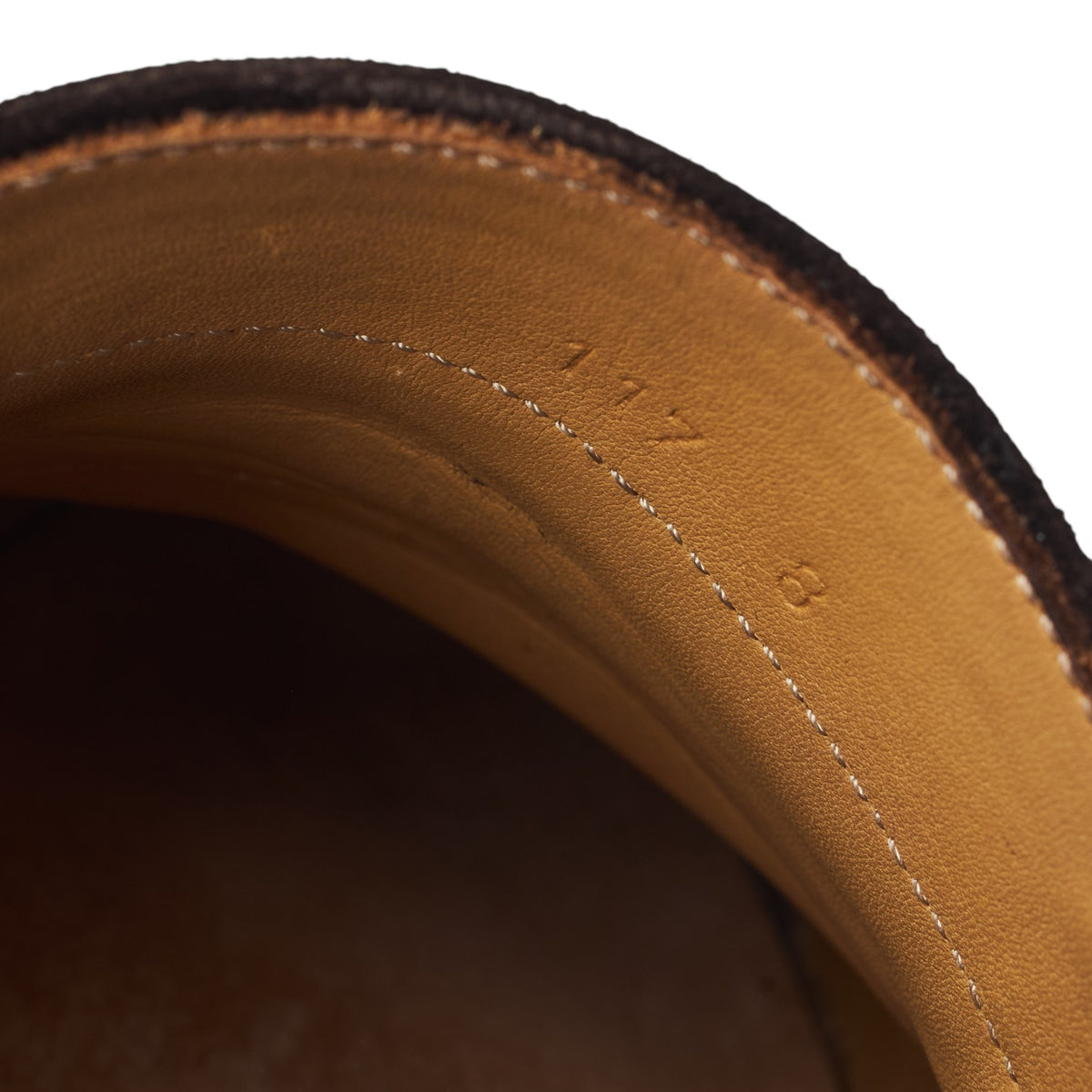 '117 Artista' Dark Brown Suede Loafers UK 8