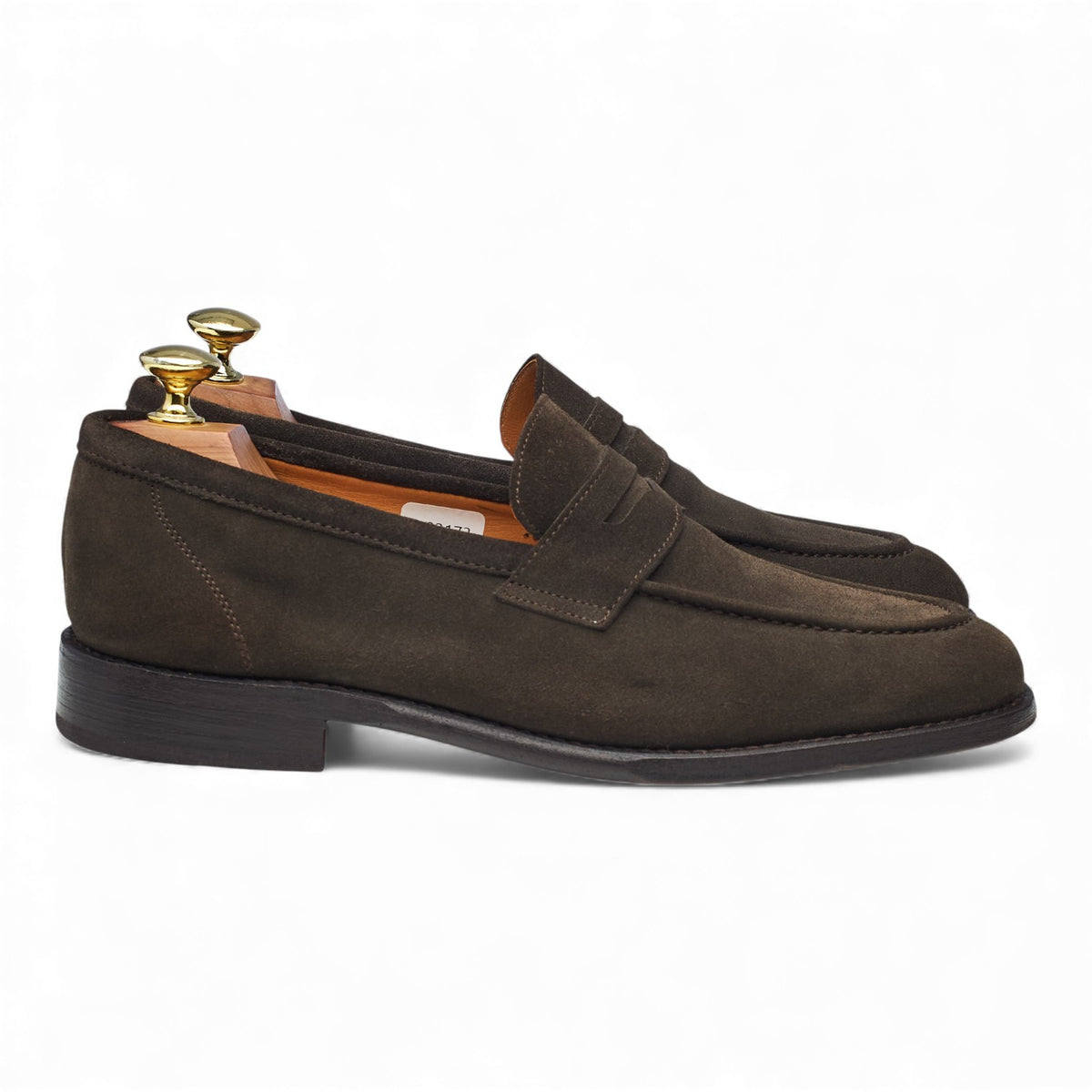 'Lysekil' Brown Suede Loafers UK 7.5