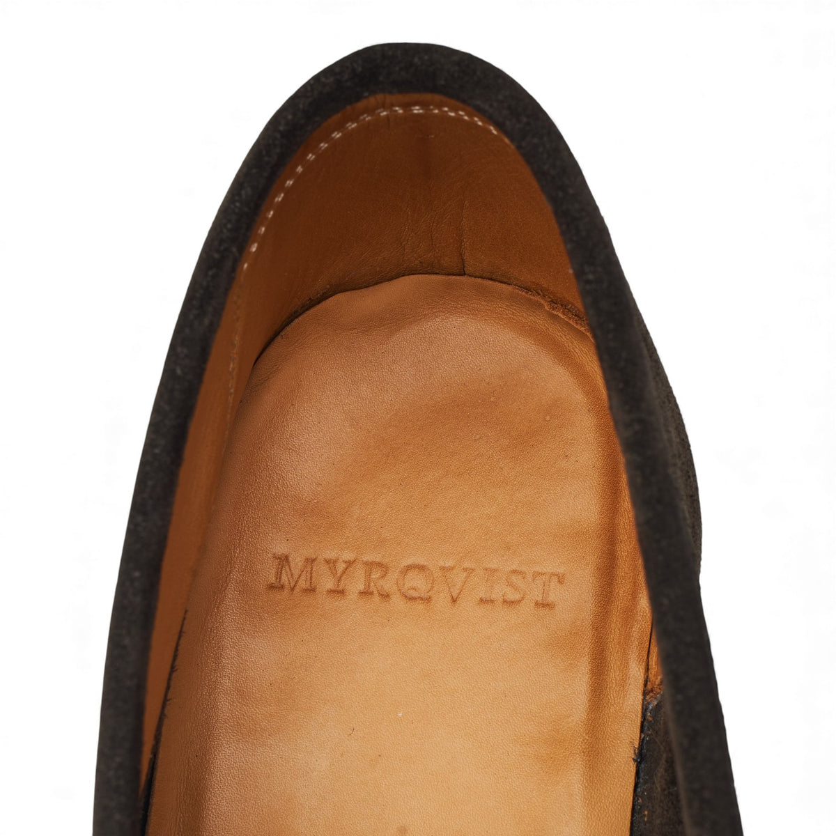 'Lysekil' Brown Suede Loafers UK 7.5
