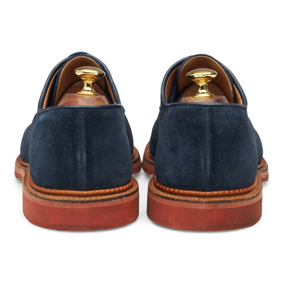'Cornell' Blue Suede Derby UK 10 E