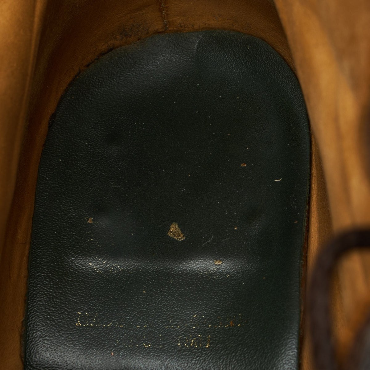 Brown Grain Leather Brogues Boots UK 10