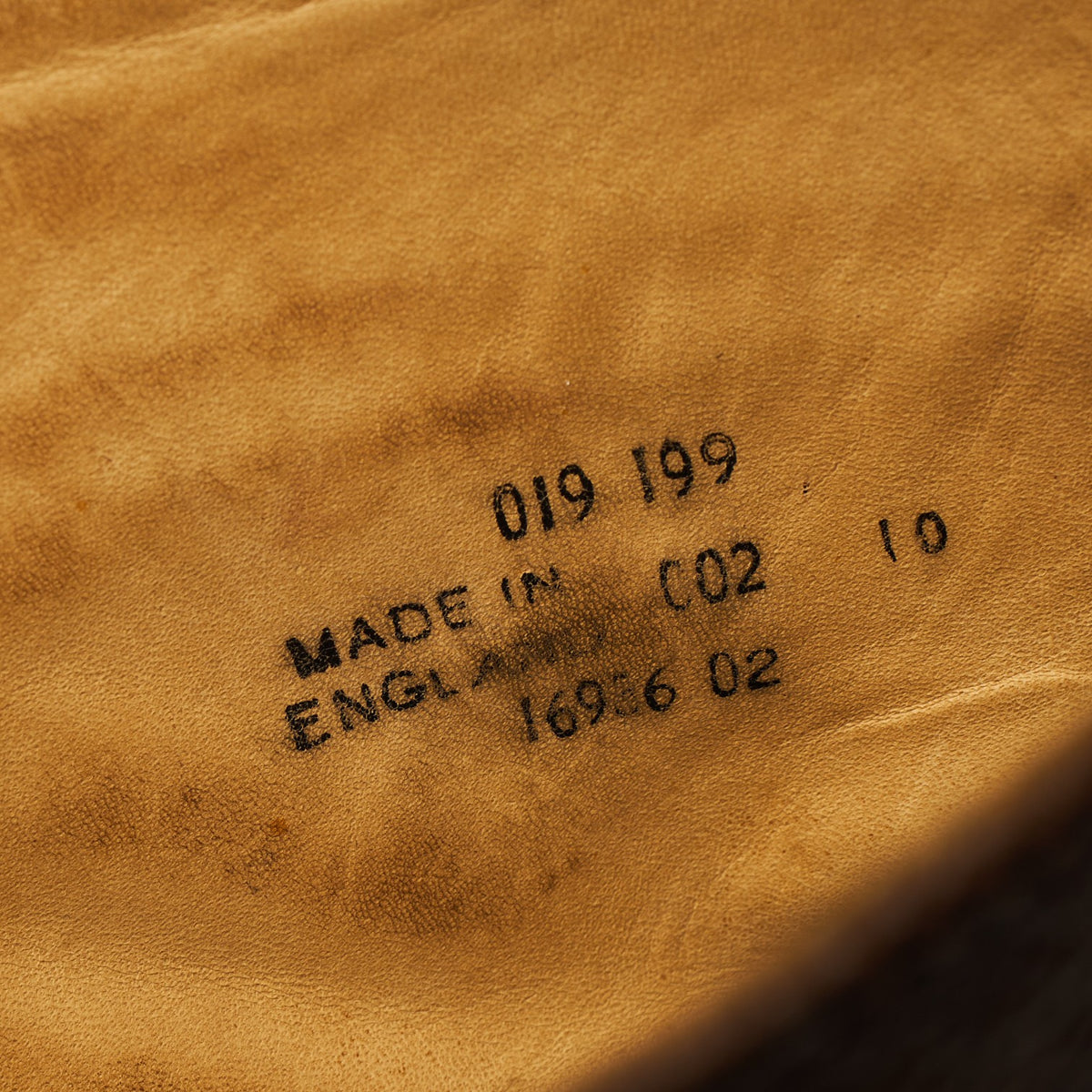 Brown Grain Leather Brogues Boots UK 10