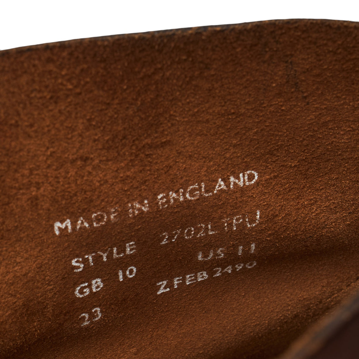 'Harrison' Tan Brown Leather Boots UK 10