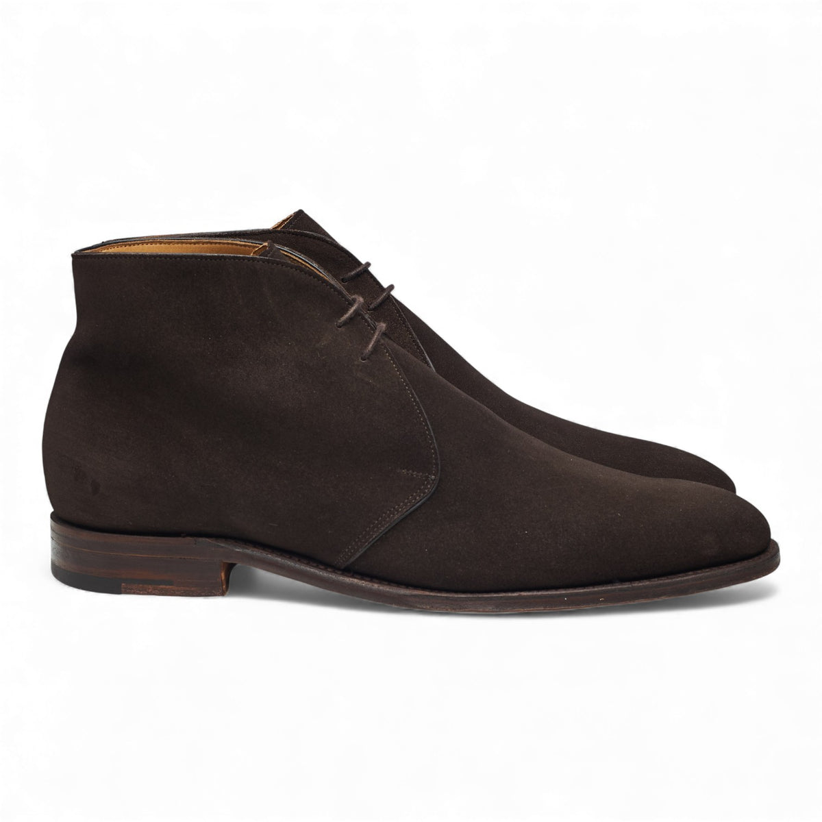 'Boughton' Dark Brown Suede Chukka Boots UK 9 F