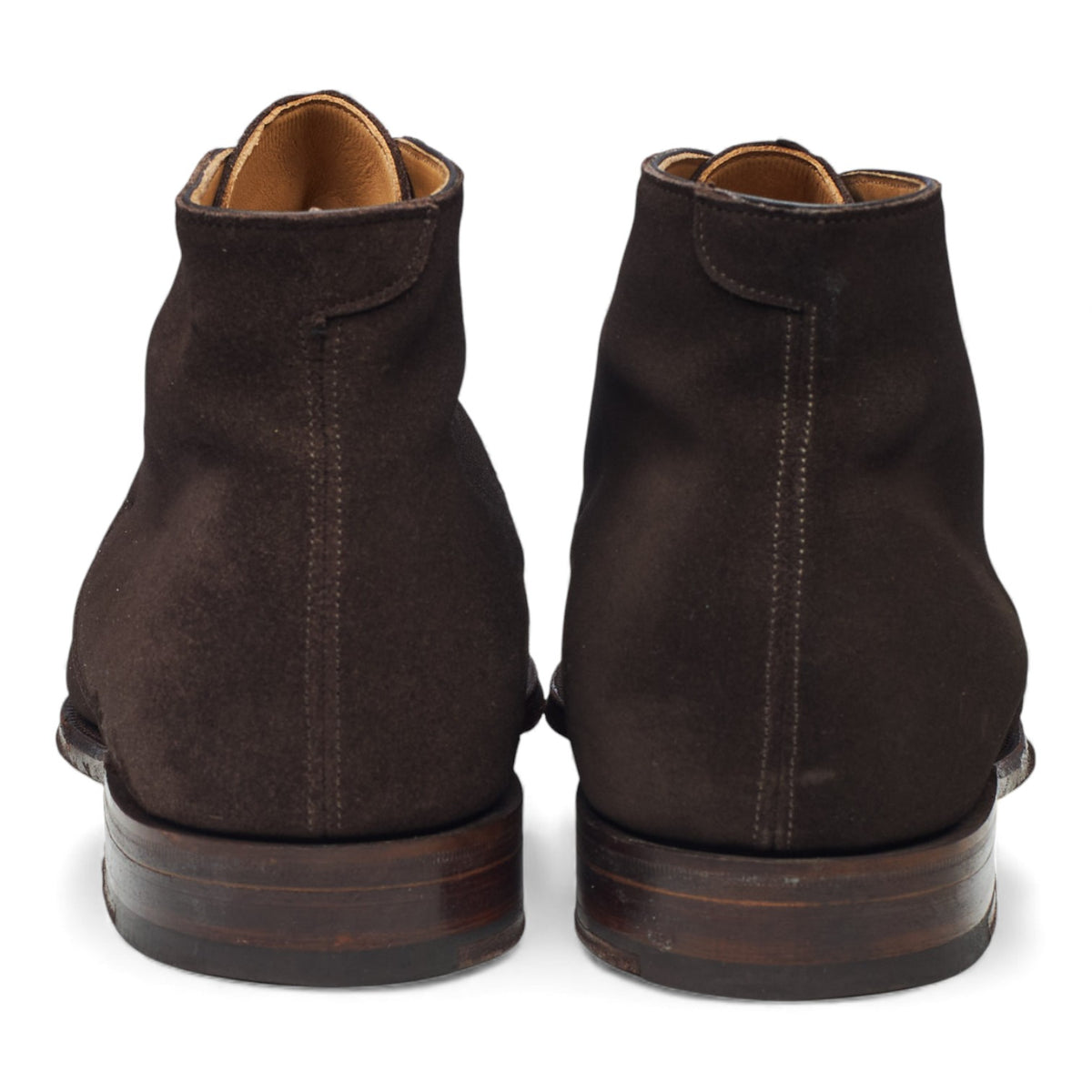 'Boughton' Dark Brown Suede Chukka Boots UK 9 F