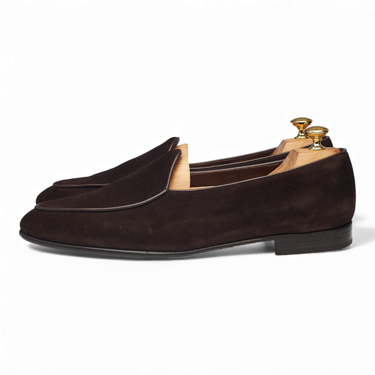 '5083' Dark Brown Suede Loafers UK 13 EU 47