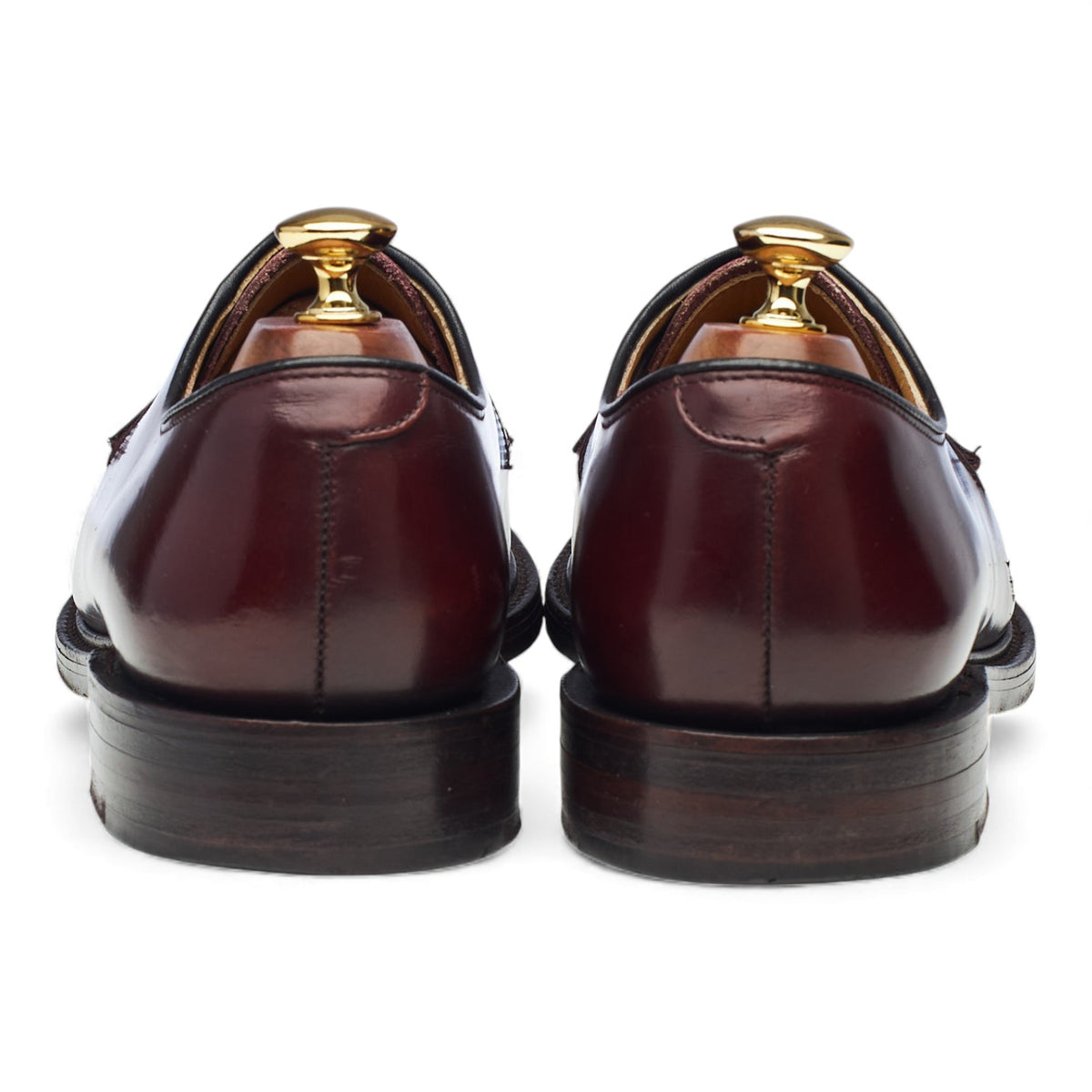 '771' Burgundy Leather Derby UK 10 EX