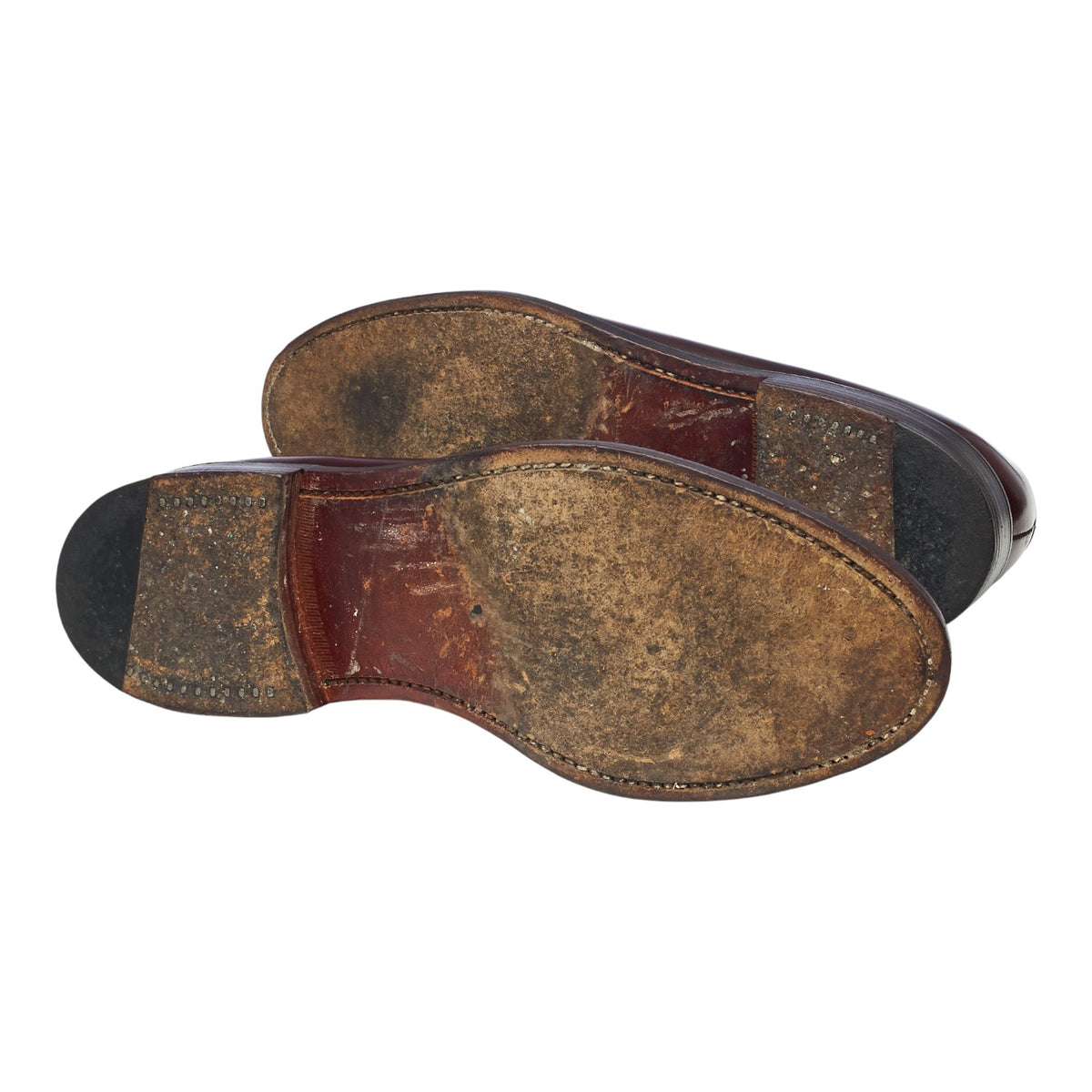 '771' Burgundy Leather Derby UK 10 EX