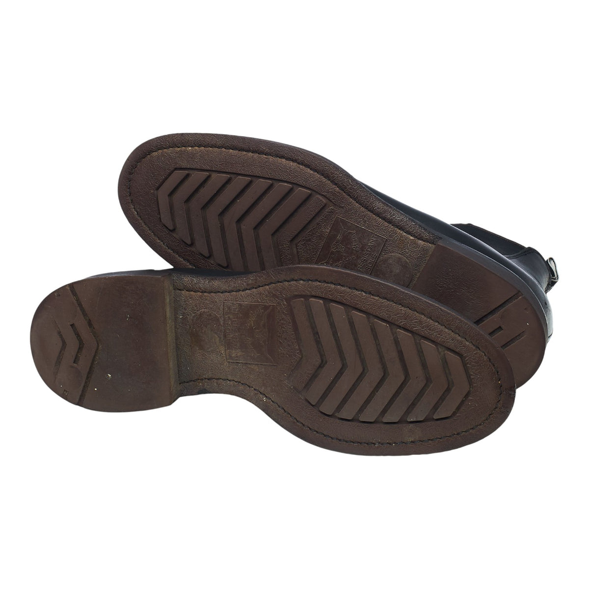 'Comfort Turnout' Black Leather Chelsea Boots UK 8 G