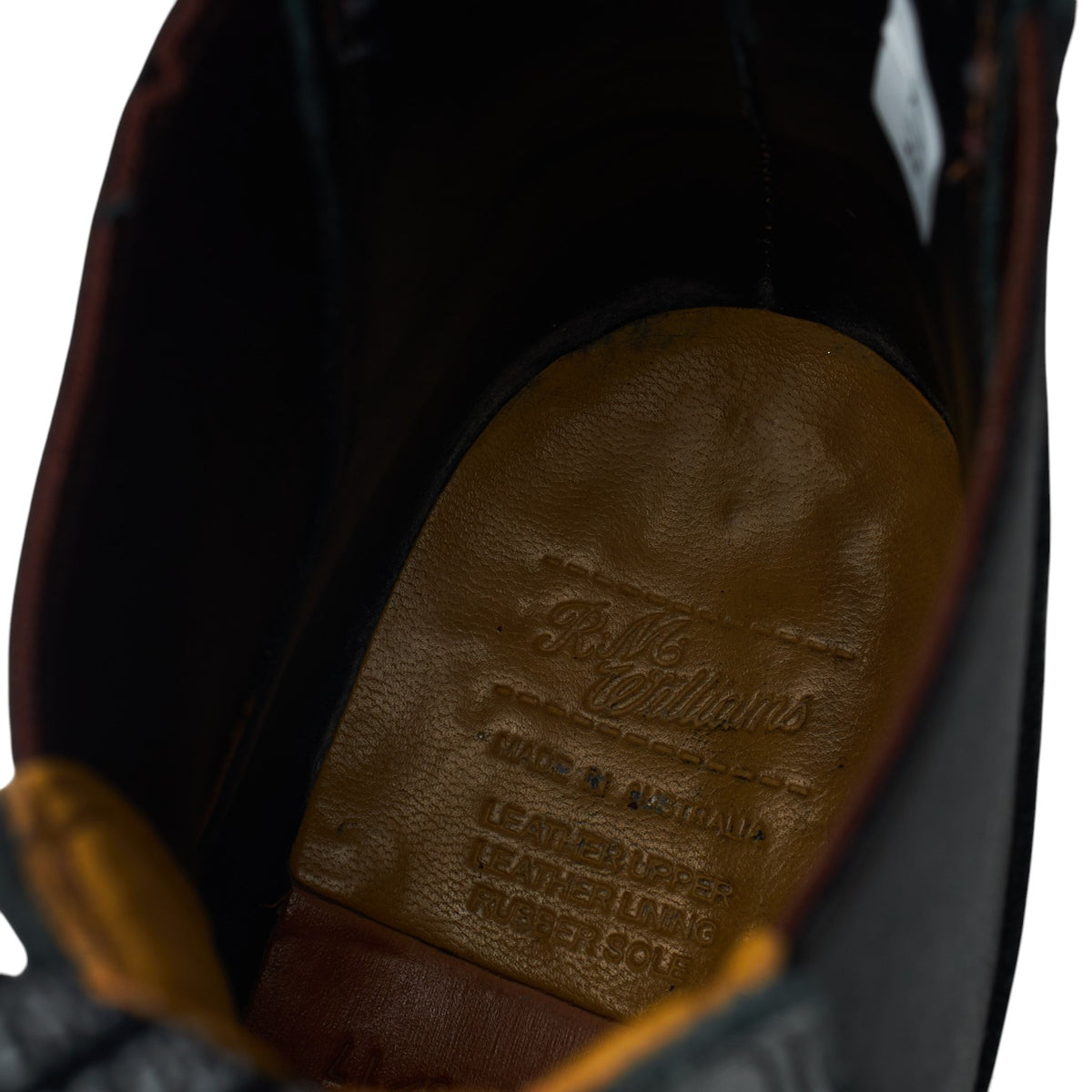 'Comfort Turnout' Black Leather Chelsea Boots UK 8 G