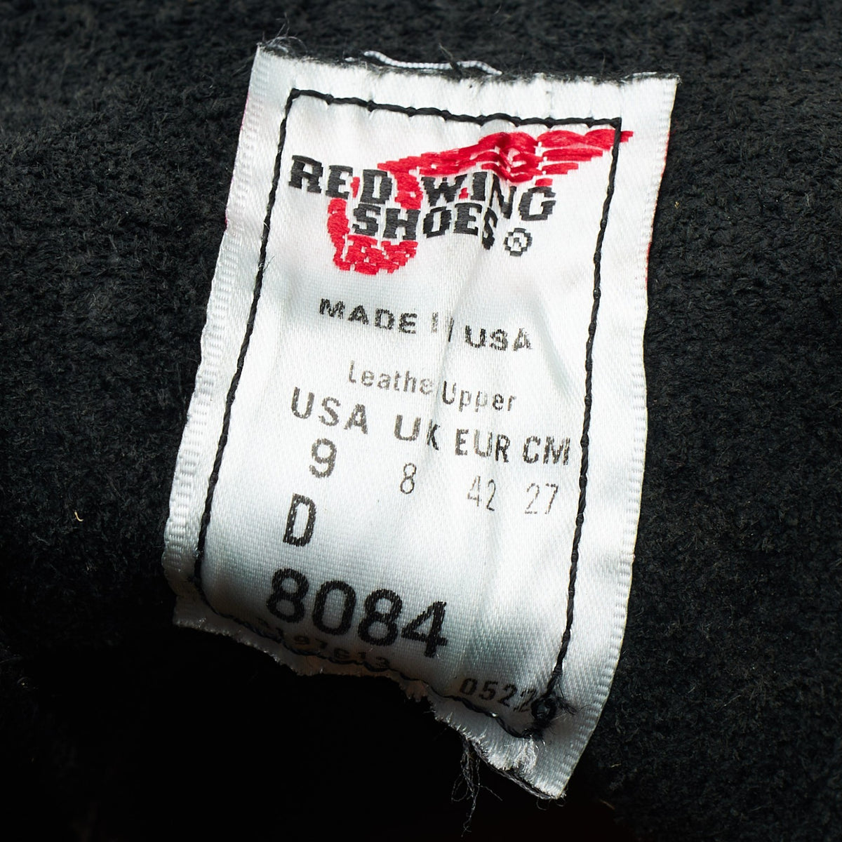 '8084' Black Leather Iron Ranger Boots UK 8 US 9 D