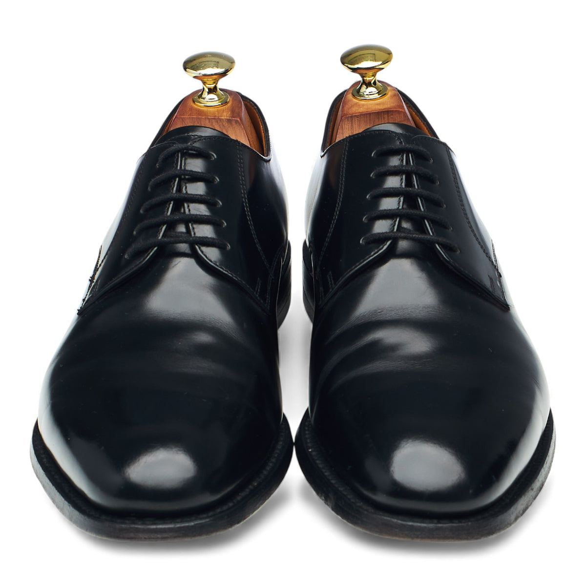 '205B' Black Leather Derby UK 7 F