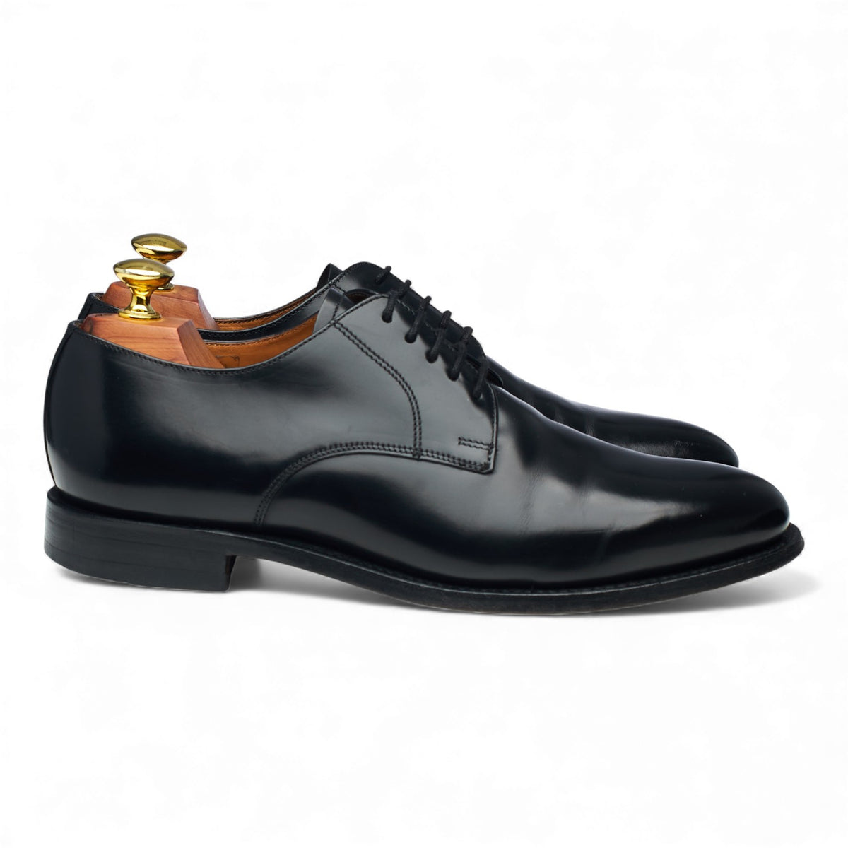 '205B' Black Leather Derby UK 7 F