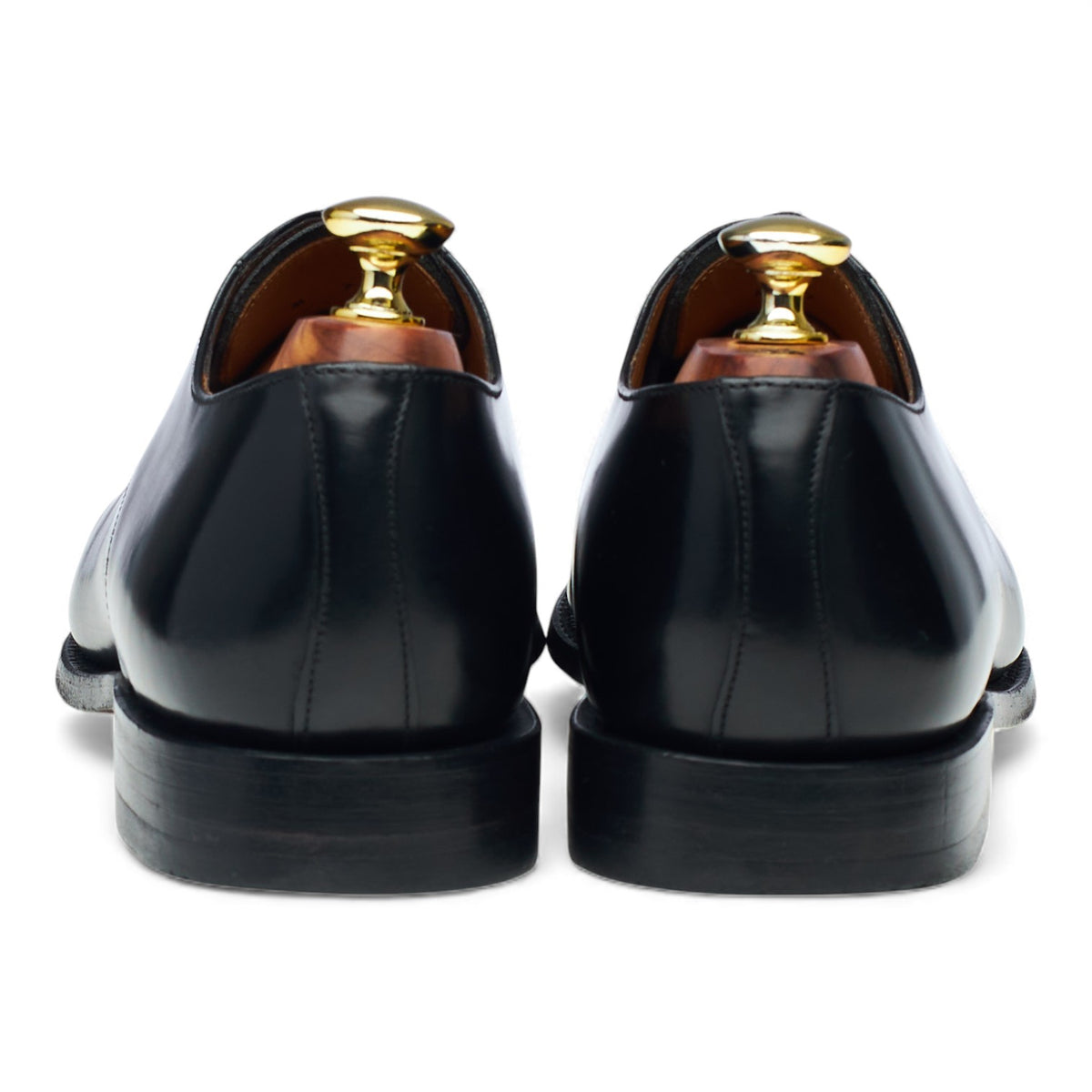 '205B' Black Leather Derby UK 7 F