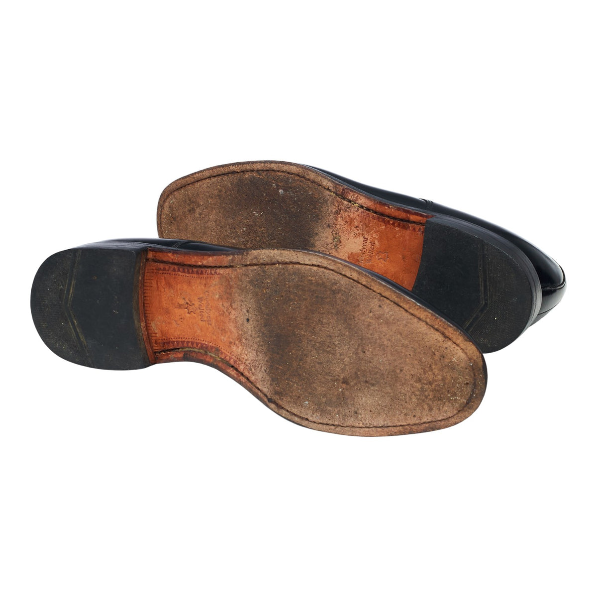 '205B' Black Leather Derby UK 7 F