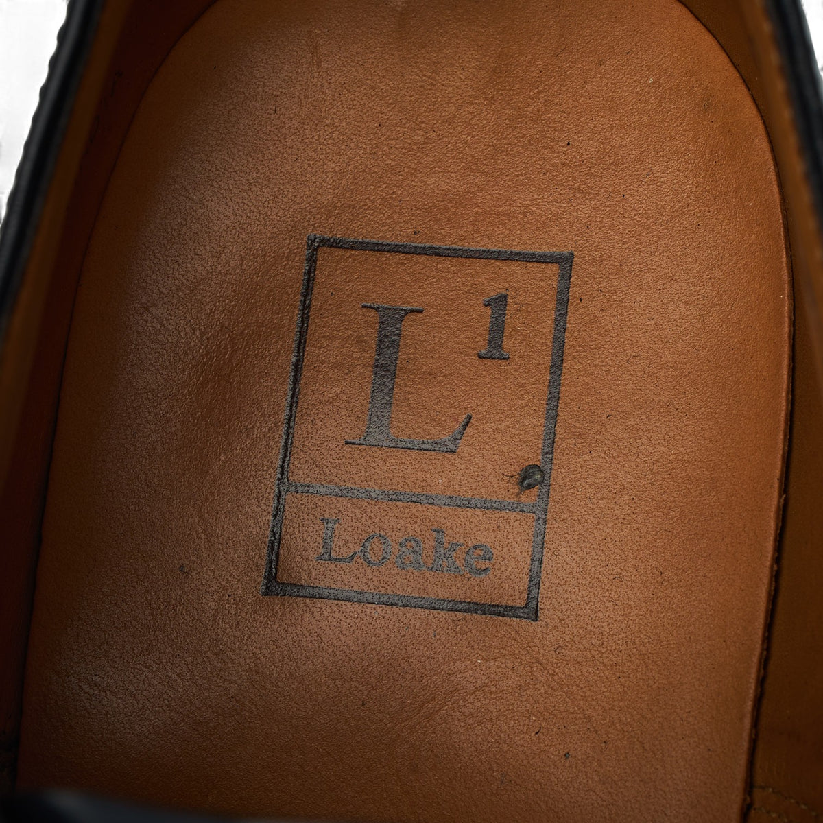 '205B' Black Leather Derby UK 7 F