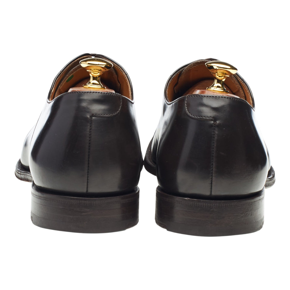 'Hong Kong' Dark Brown Leather Oxford UK 10.5 F