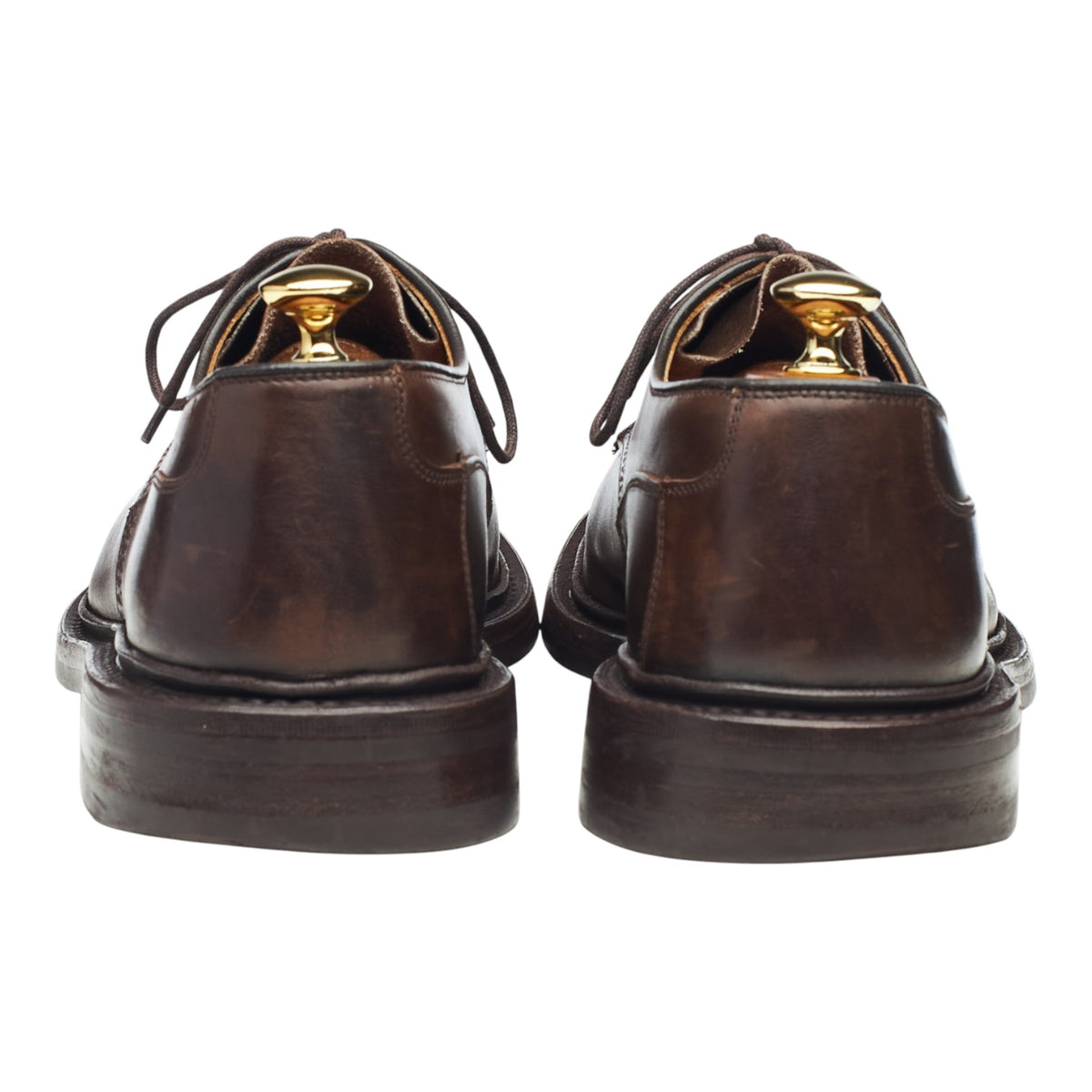 'Woodstock' Dark Brown Leather Derby UK 9
