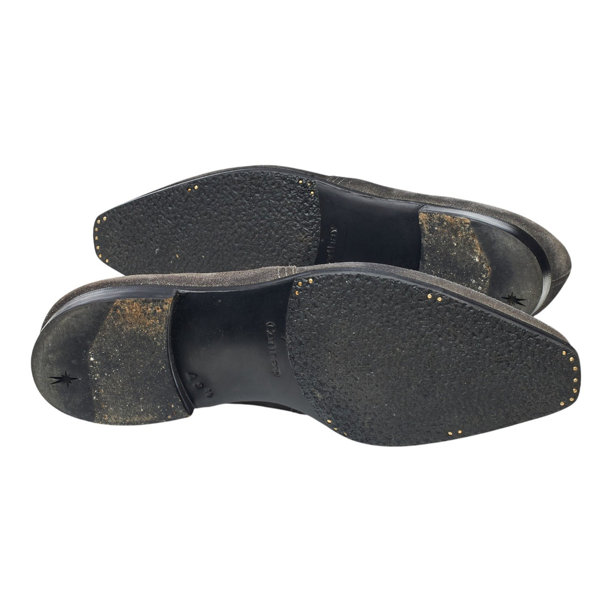 'Arca' Blue / Grey Patina Suede Derby UK 8.5 E