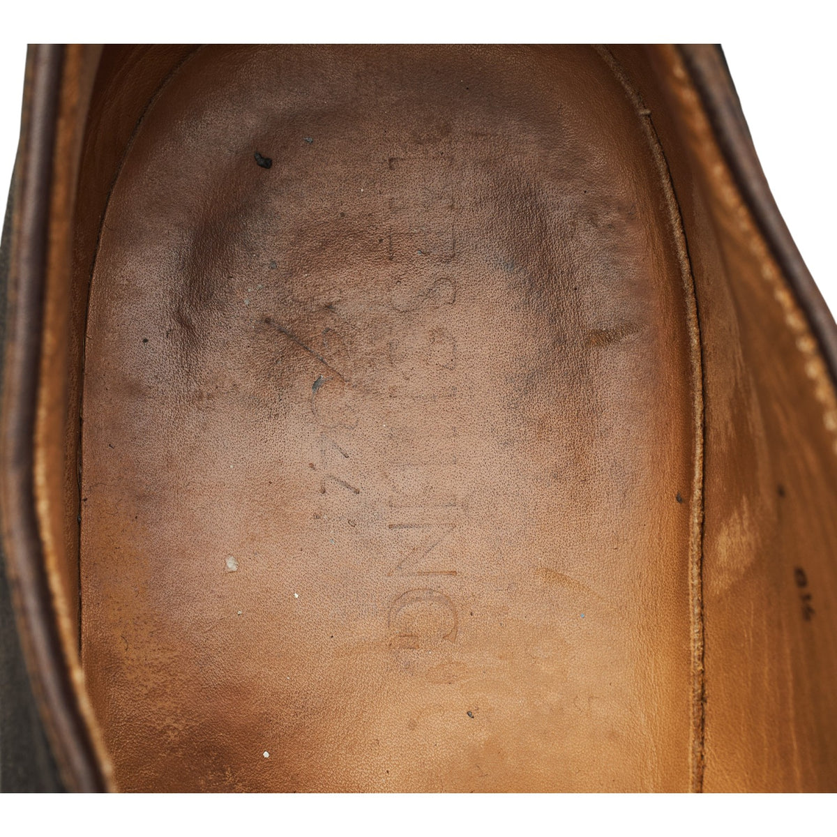 'Fustet' Dark Brown Suede Derby UK 8.5