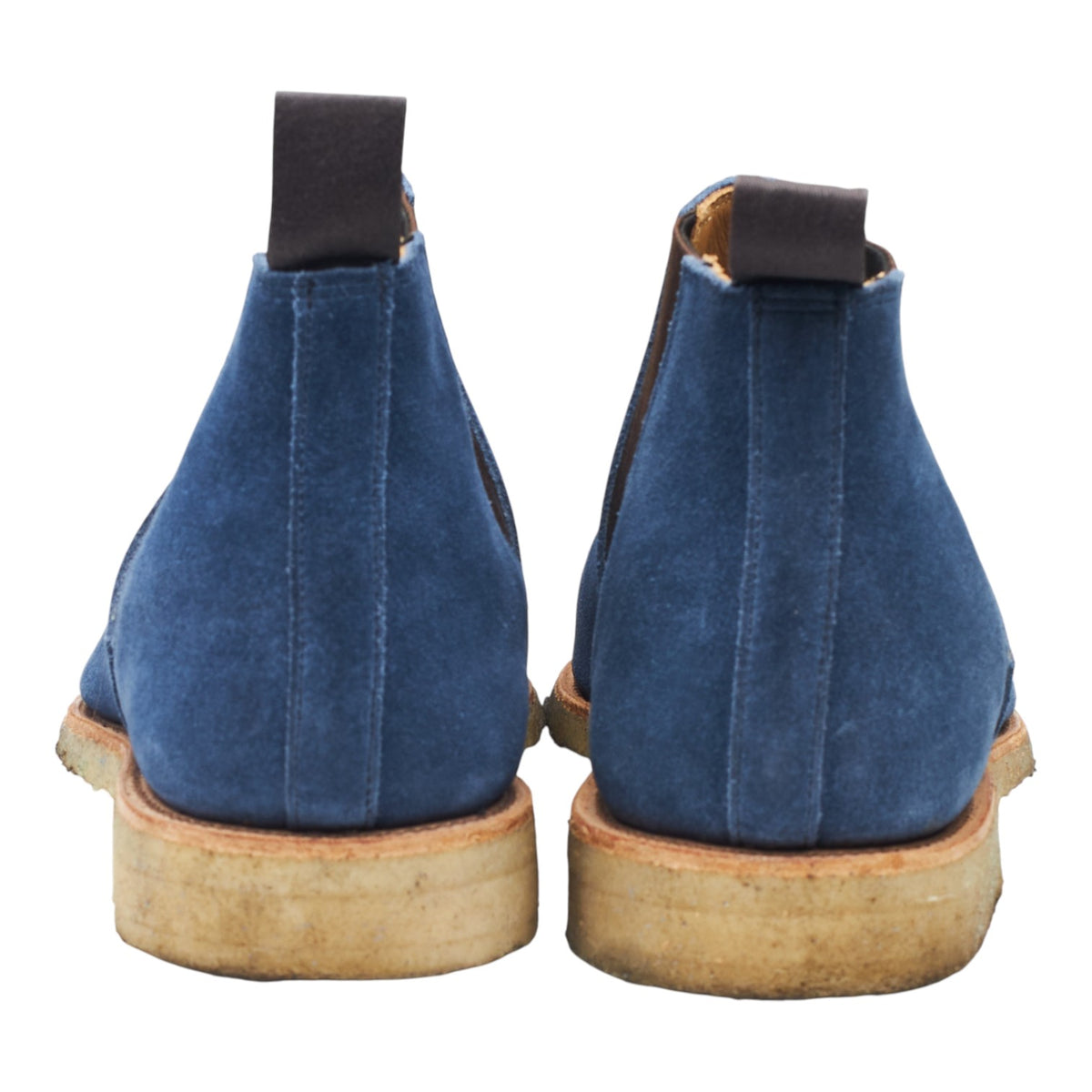 'Cranleigh' Blue Suede Chelsea Boot UK 8.5 E
