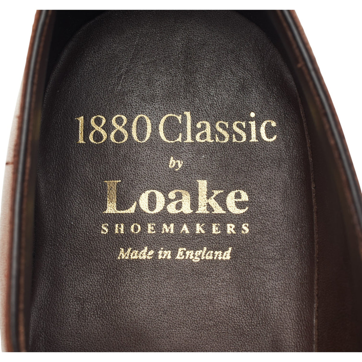 1880 'Aldwych' Tan Brown Leather Oxford UK 10 G