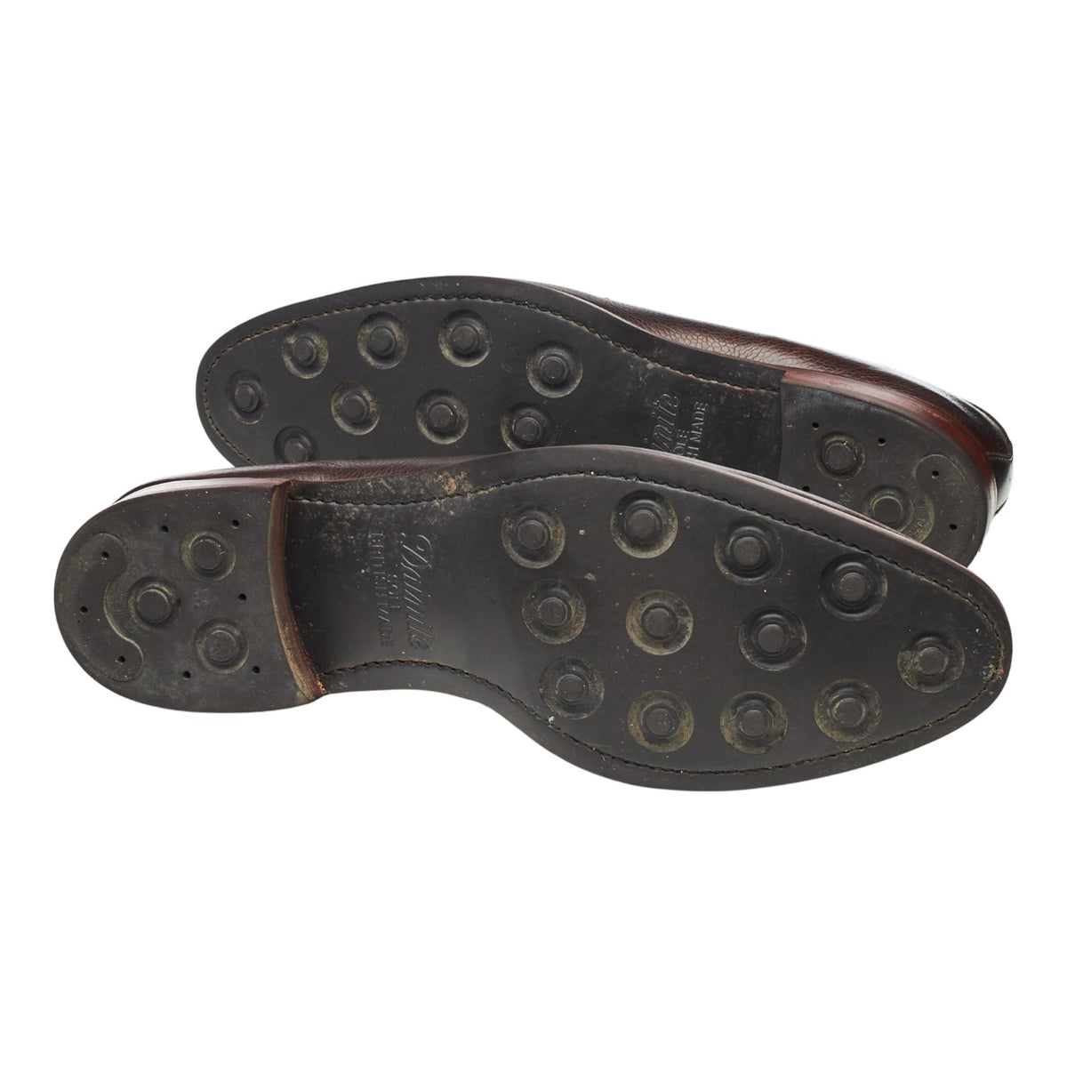 'Skye' Dark Brown Grain Leather Derby UK 9.5 F