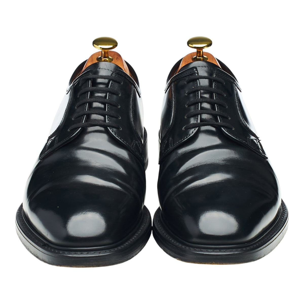 Shipton & Heneage 'Soho' Black Leather Derby UK 8 F