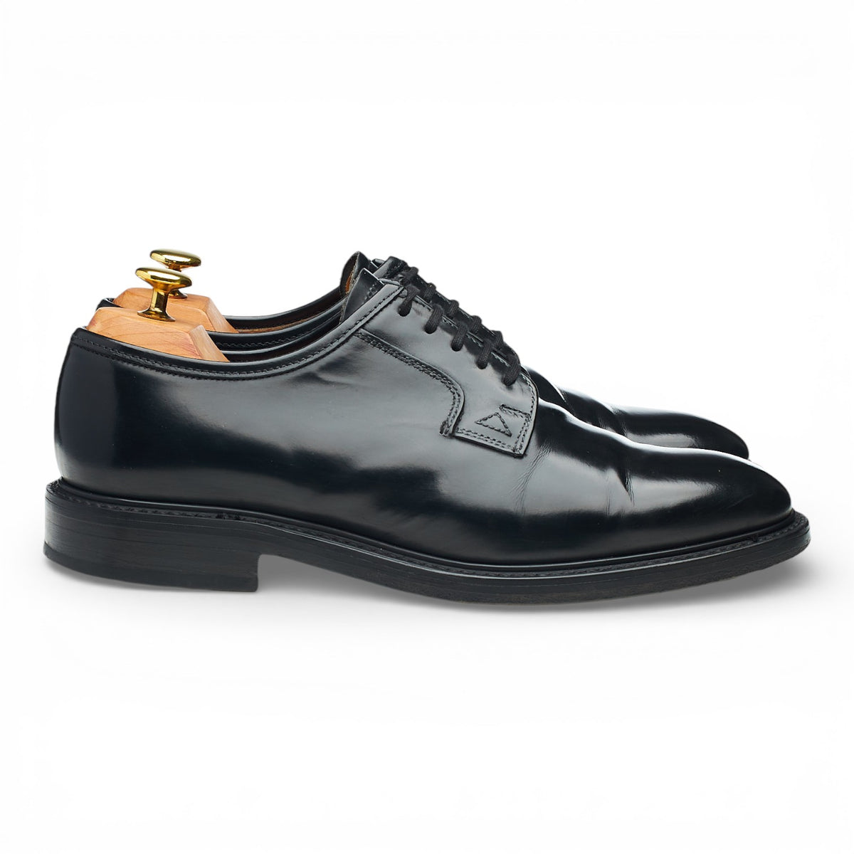 Shipton & Heneage 'Soho' Black Leather Derby UK 8 F