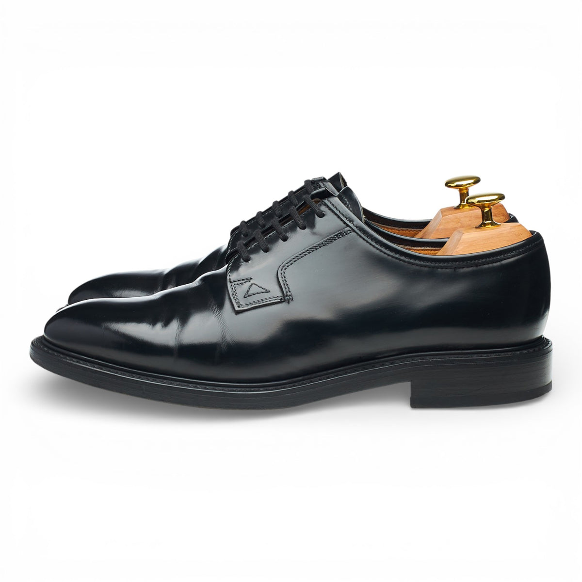 Shipton & Heneage 'Soho' Black Leather Derby UK 8 F