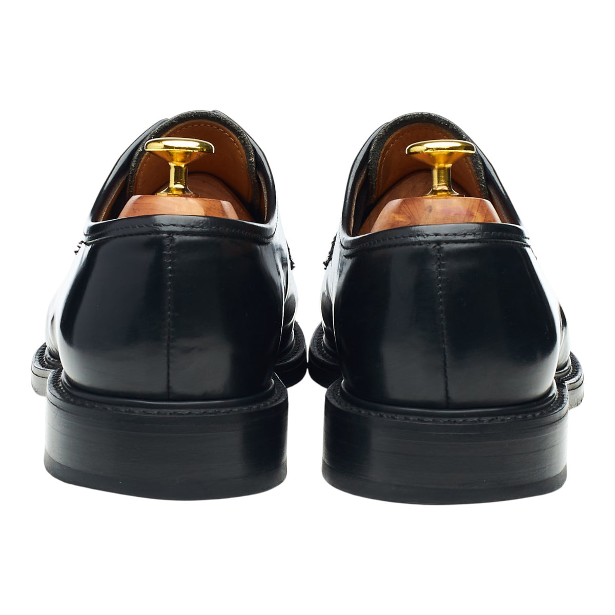 Shipton & Heneage 'Soho' Black Leather Derby UK 8 F