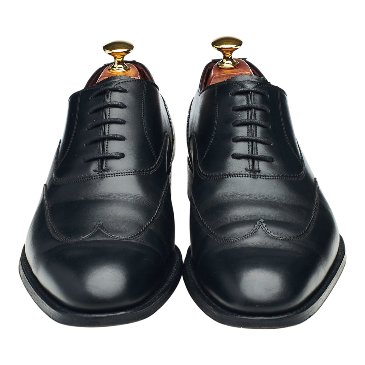 Imperial 'Balmoral' Black Leather Oxford UK 8.5 G