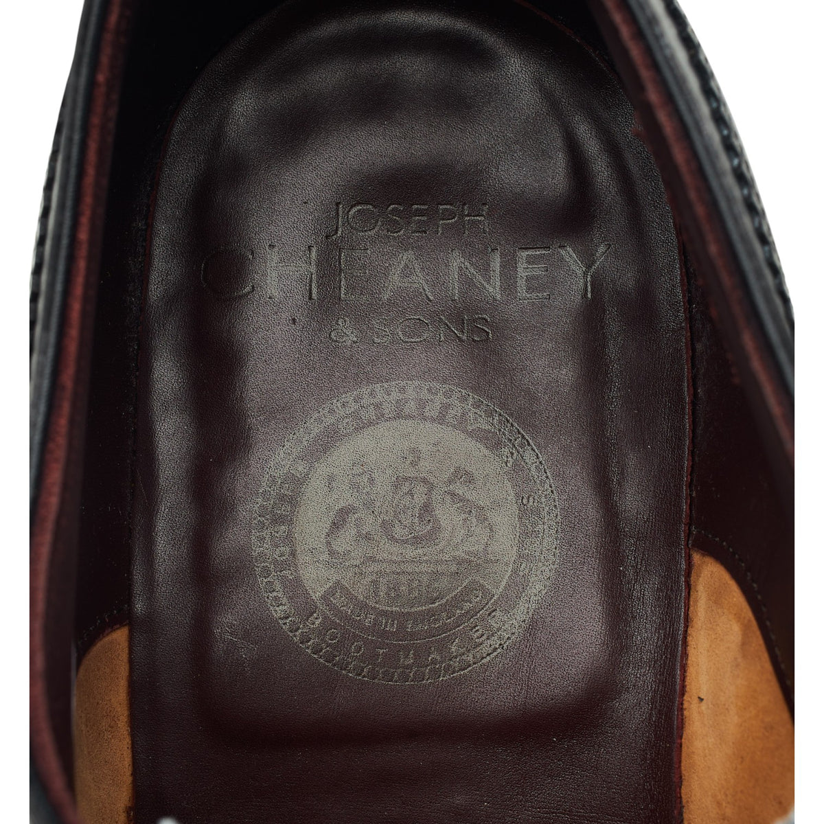 Imperial 'Balmoral' Black Leather Oxford UK 8.5 G