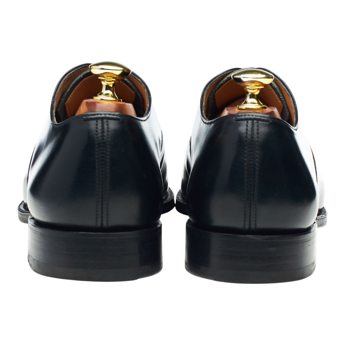 'Coppice' Black Leather Oxford UK 7 F