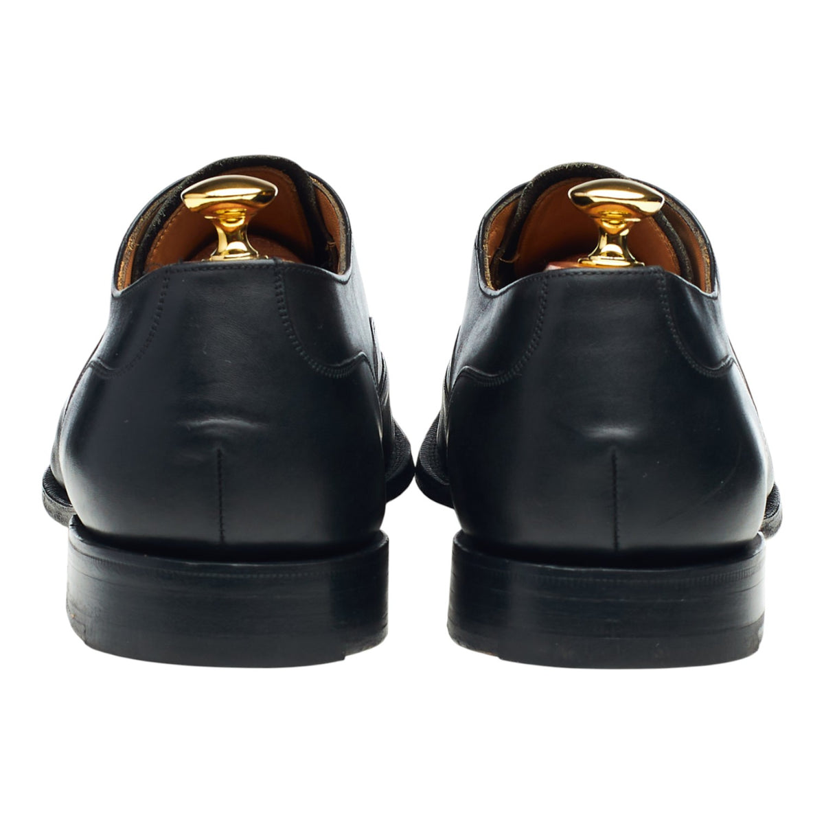 'Shergar' Black Leather Oxford UK 9.5 F