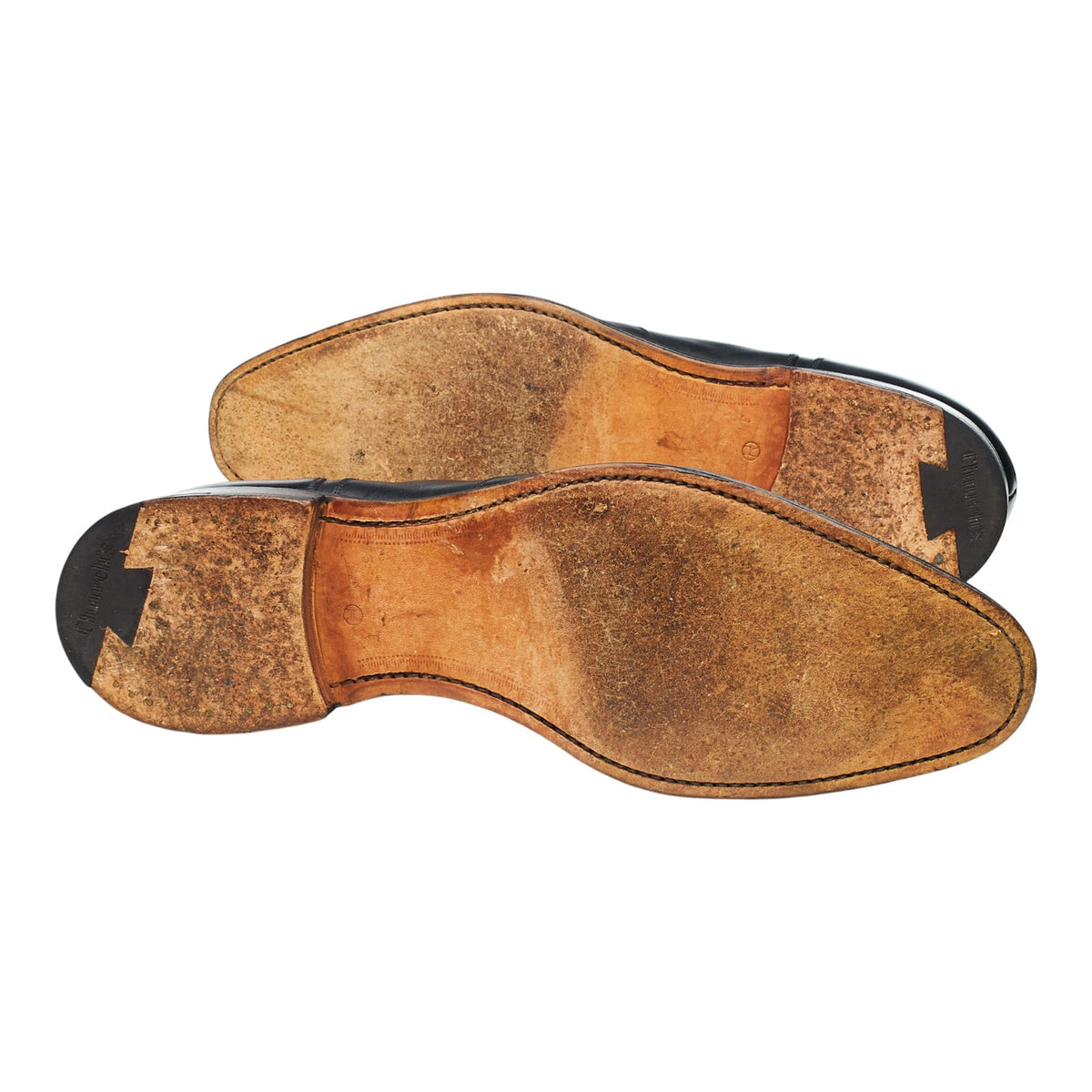 'Shergar' Black Leather Oxford UK 9.5 F