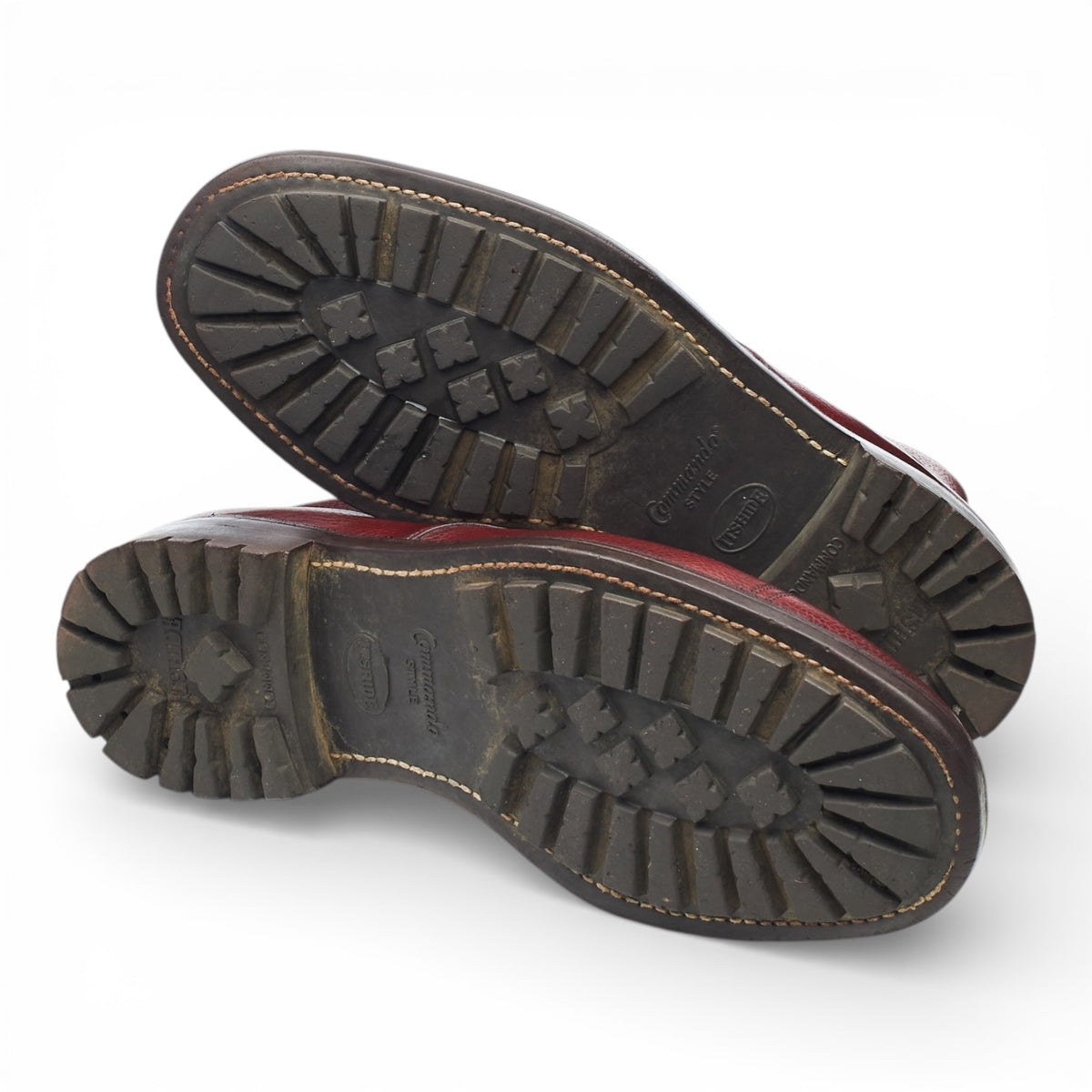 'Pennine ll' Burgundy Veldtschoen Leather Boots UK 10 G