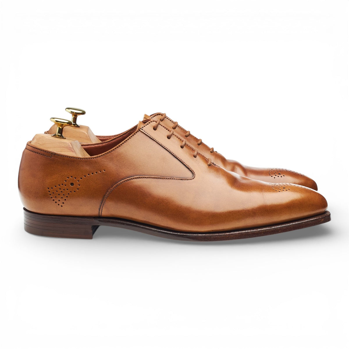 'Rosemoor' Tan Brown Leather Oxford UK 8.5 E