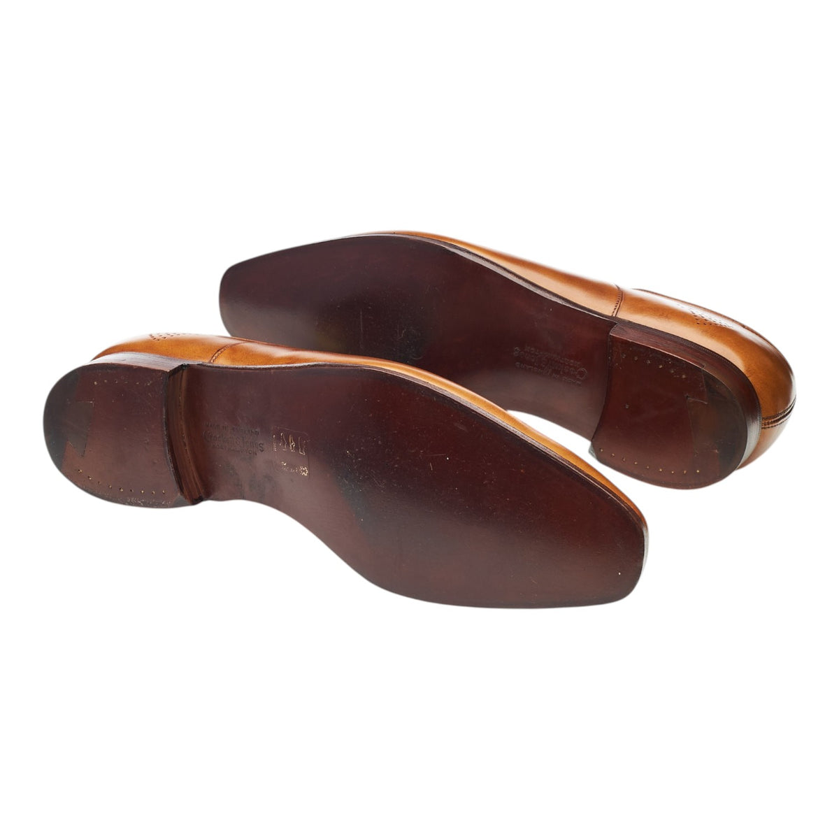 'Rosemoor' Tan Brown Leather Oxford UK 8.5 E