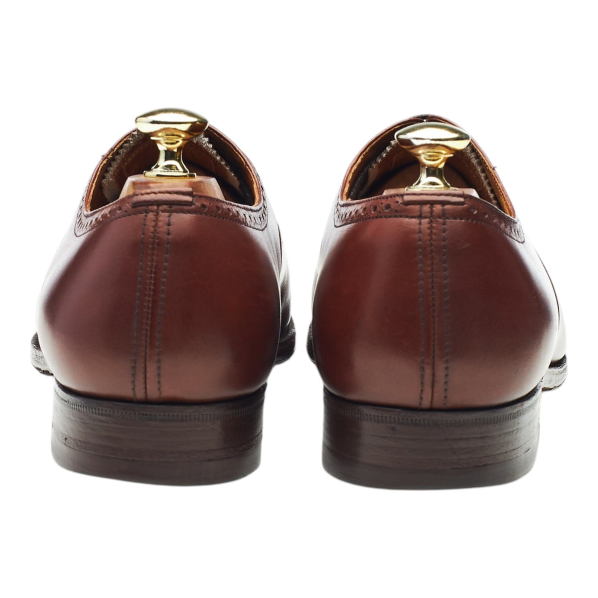 Brown Leather Oxford Brogues UK 7.5 G
