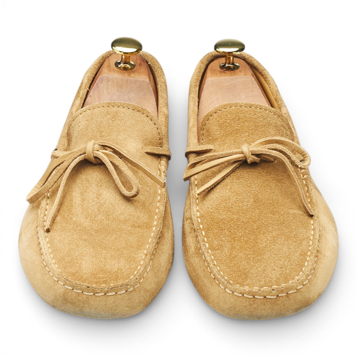 Gommino Sand Suede Driving Loafers UK 8.5