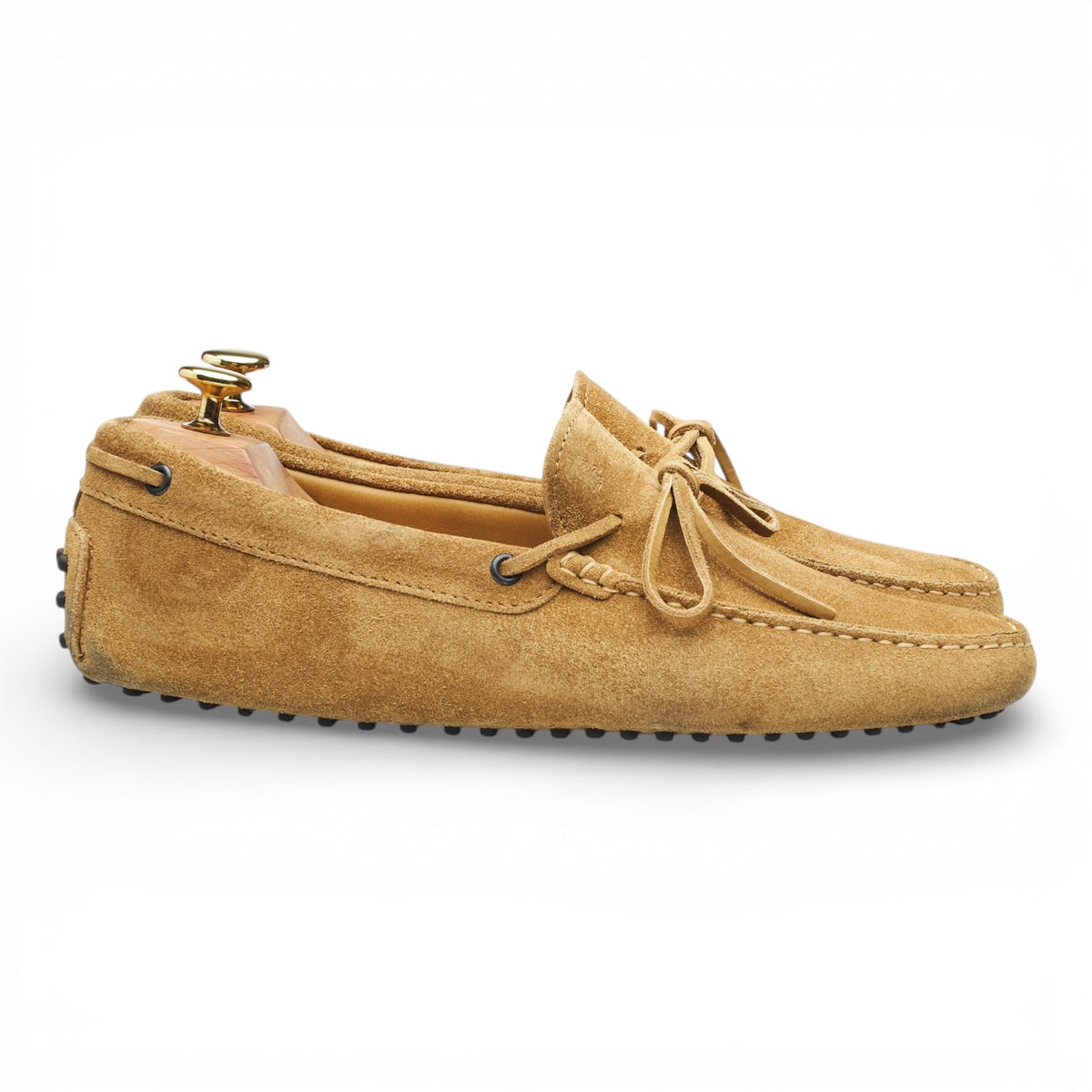 Gommino Sand Suede Driving Loafers UK 8.5