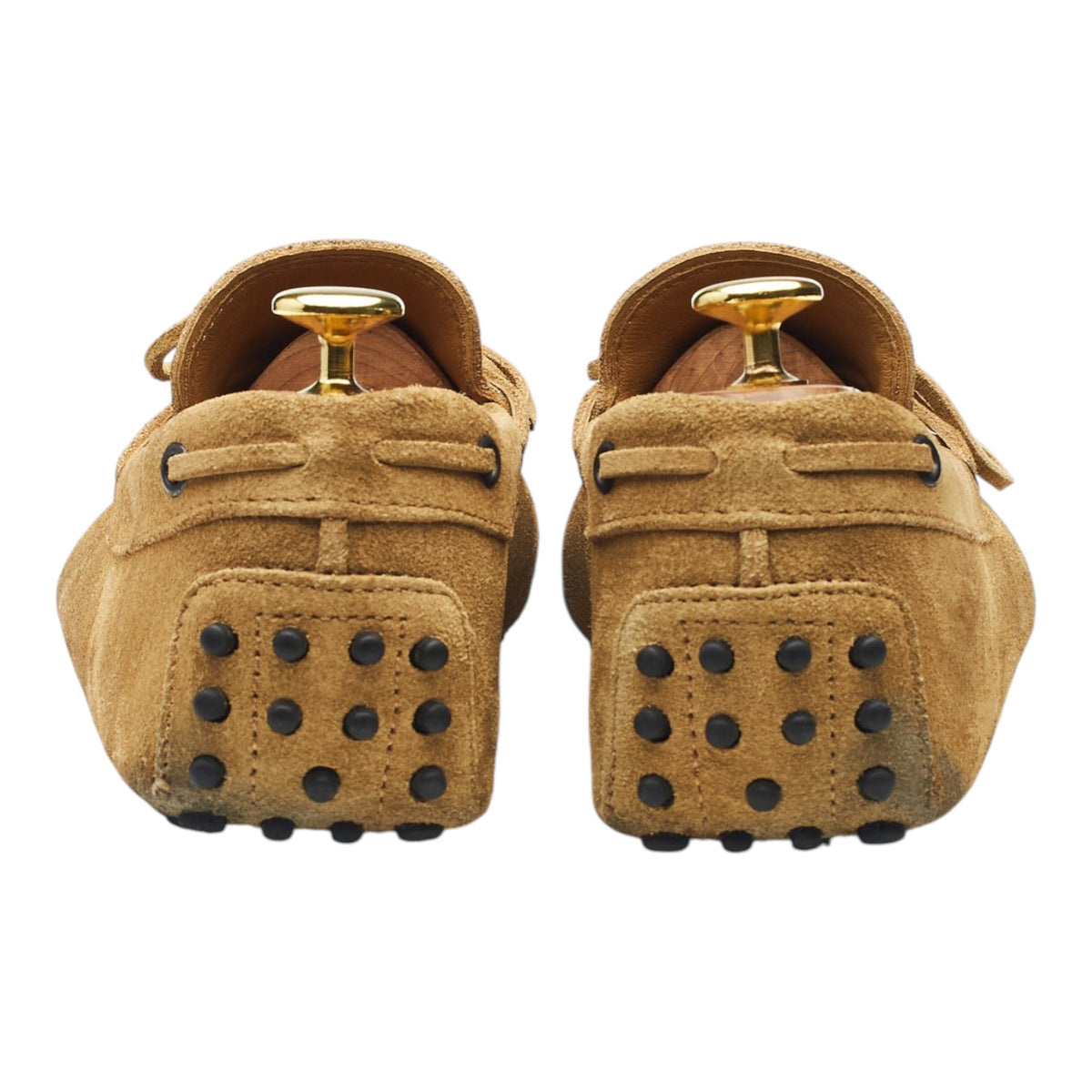 Gommino Sand Suede Driving Loafers UK 8.5