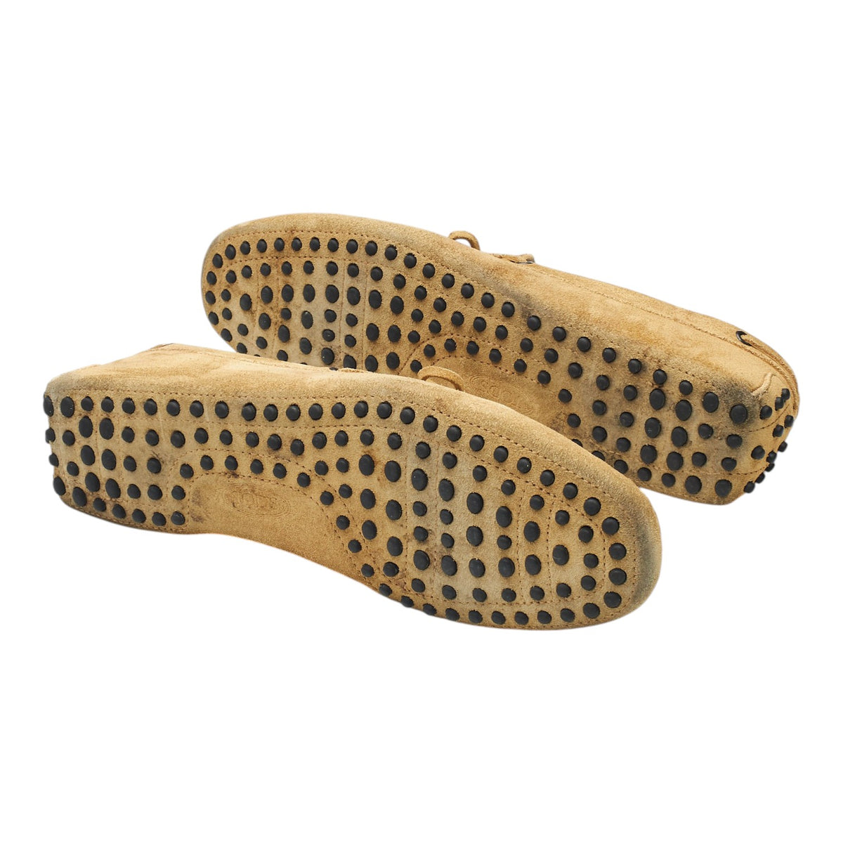 Gommino Sand Suede Driving Loafers UK 8.5