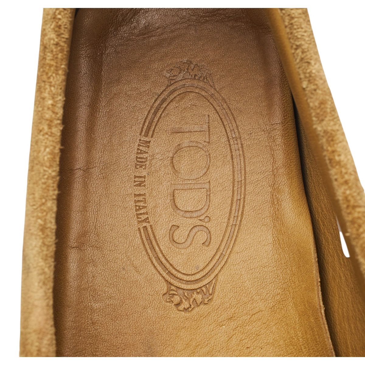 Gommino Sand Suede Driving Loafers UK 8.5