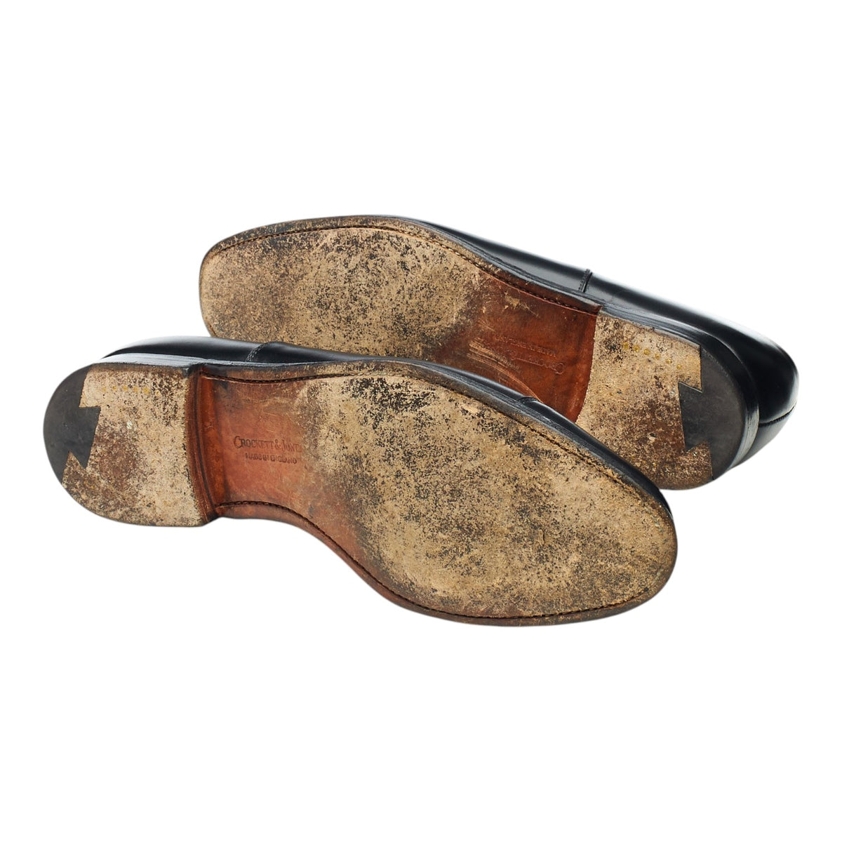 'Connaught' Black Leather Oxford UK 7 F