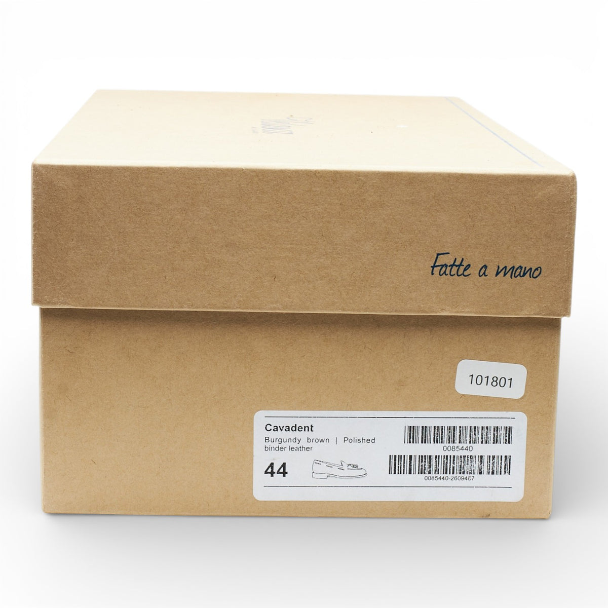 'Cavadent' Dark Brown Leather Oxford Brogues UK 10 EU 44