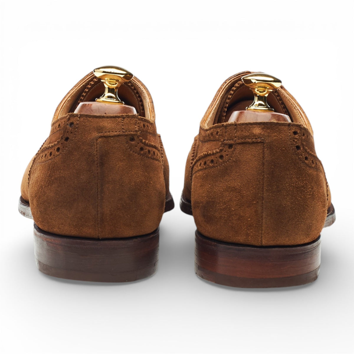 'Westfield' Snuff Brown Suede Oxford Brogues UK 10 E