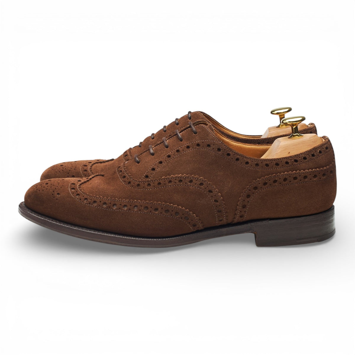 'Chetwynd' Brown Suede Oxford Brogues UK 8 G