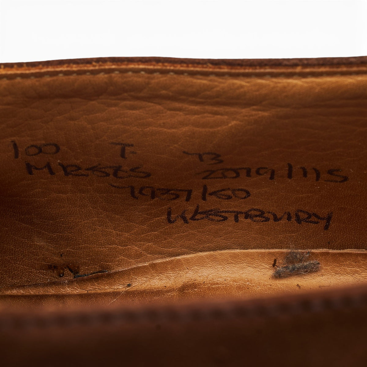 'Westbury' Brown Suede Monk Strap UK 10 F